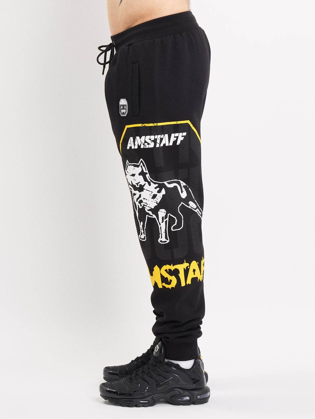 Amstaff Solinor Sweatpants Black - Amstaff Wear