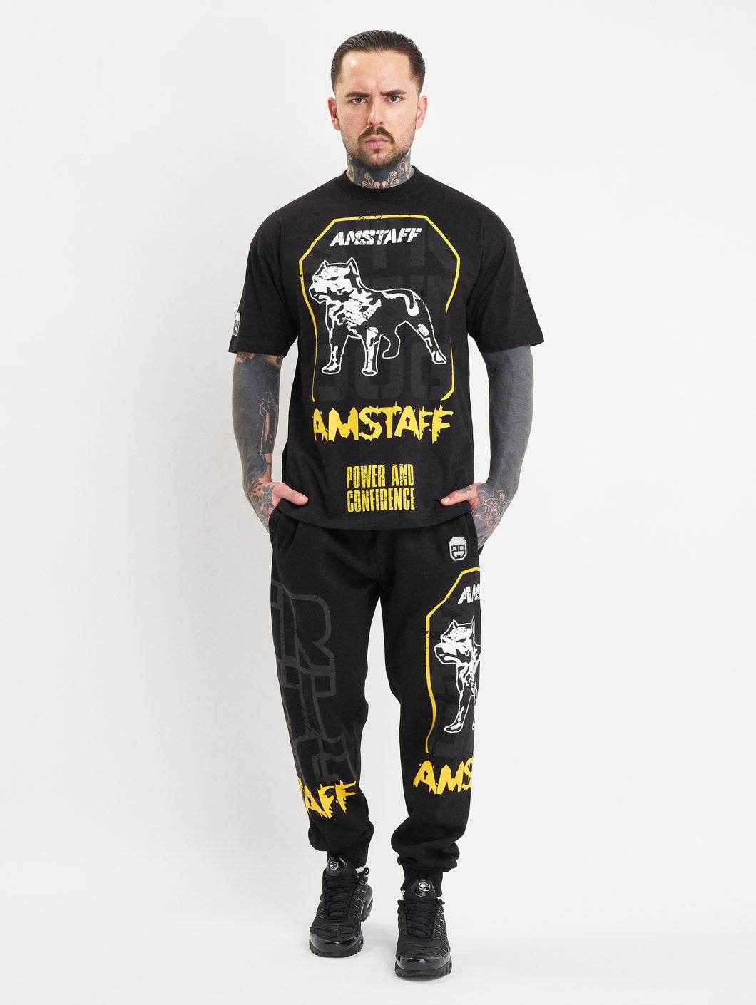 Amstaff Solinor Sweatpants Black - Amstaff Wear