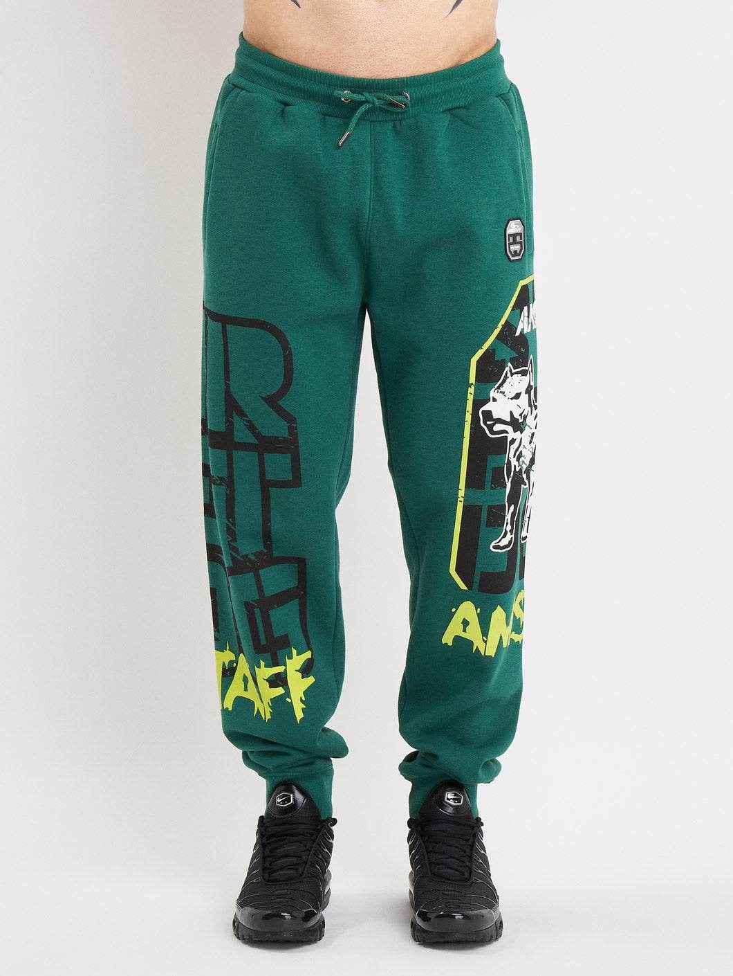 Amstaff Solinor Sweatpants Green - Amstaff Wear