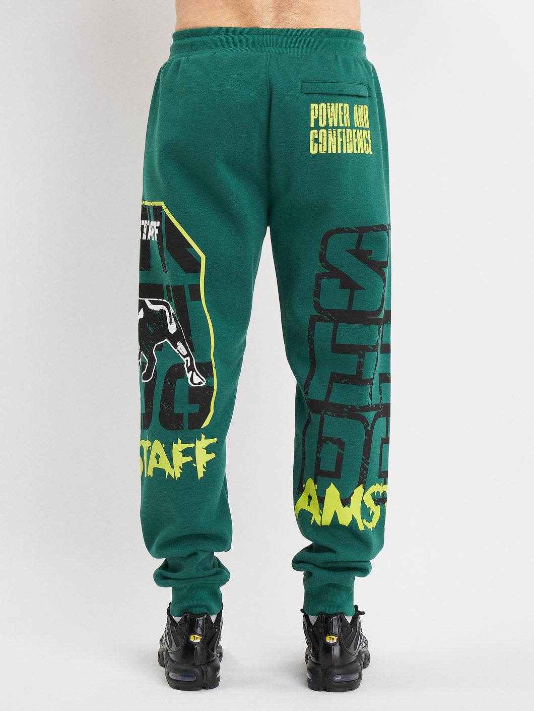 Amstaff Solinor Sweatpants Green - Amstaff Wear