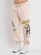 Amstaff Kaldar Sweatpants Creamwood - Amstaff Wear