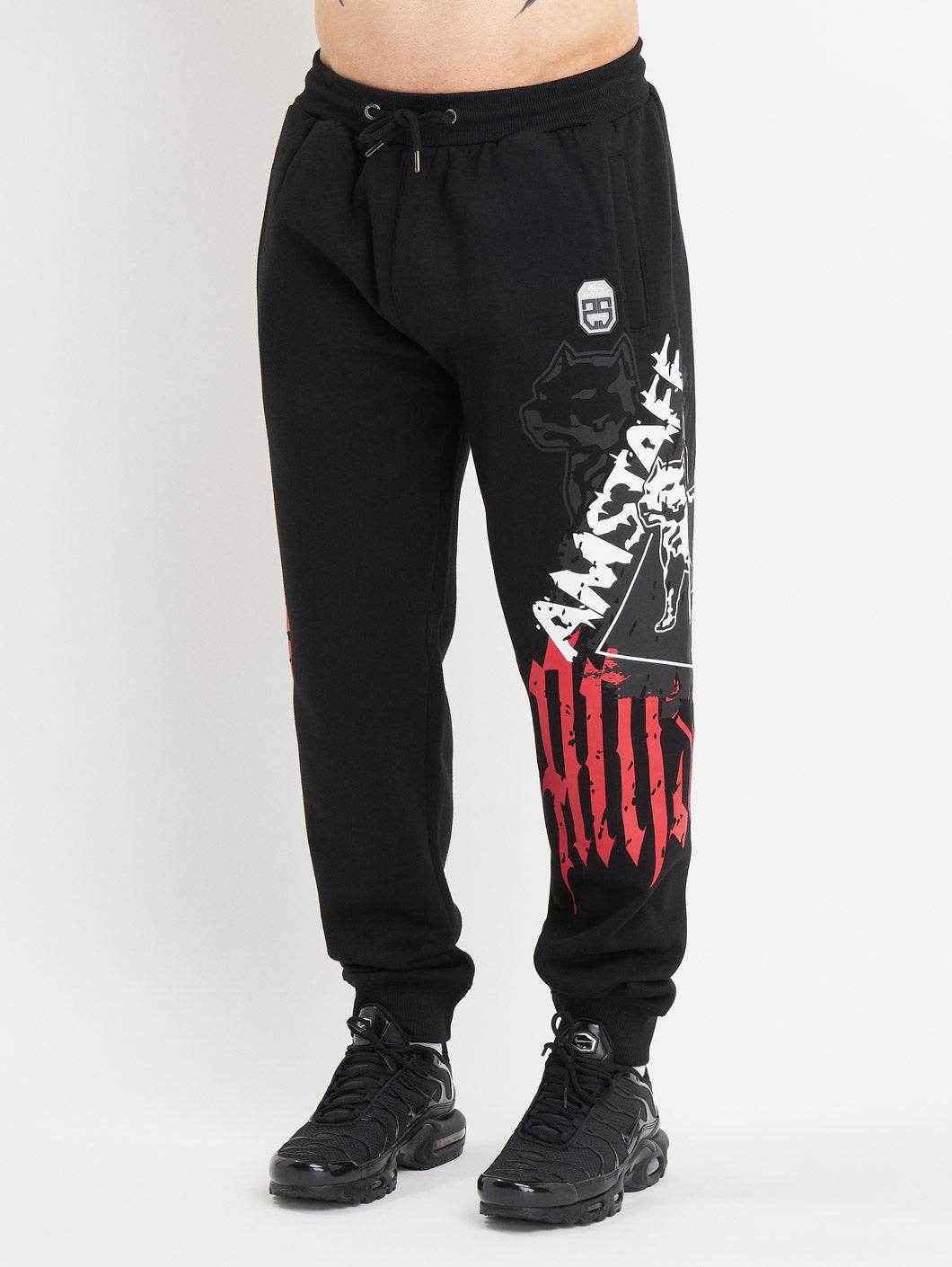 Amstaff Cyrak Sweatpants Black - Amstaff Wear