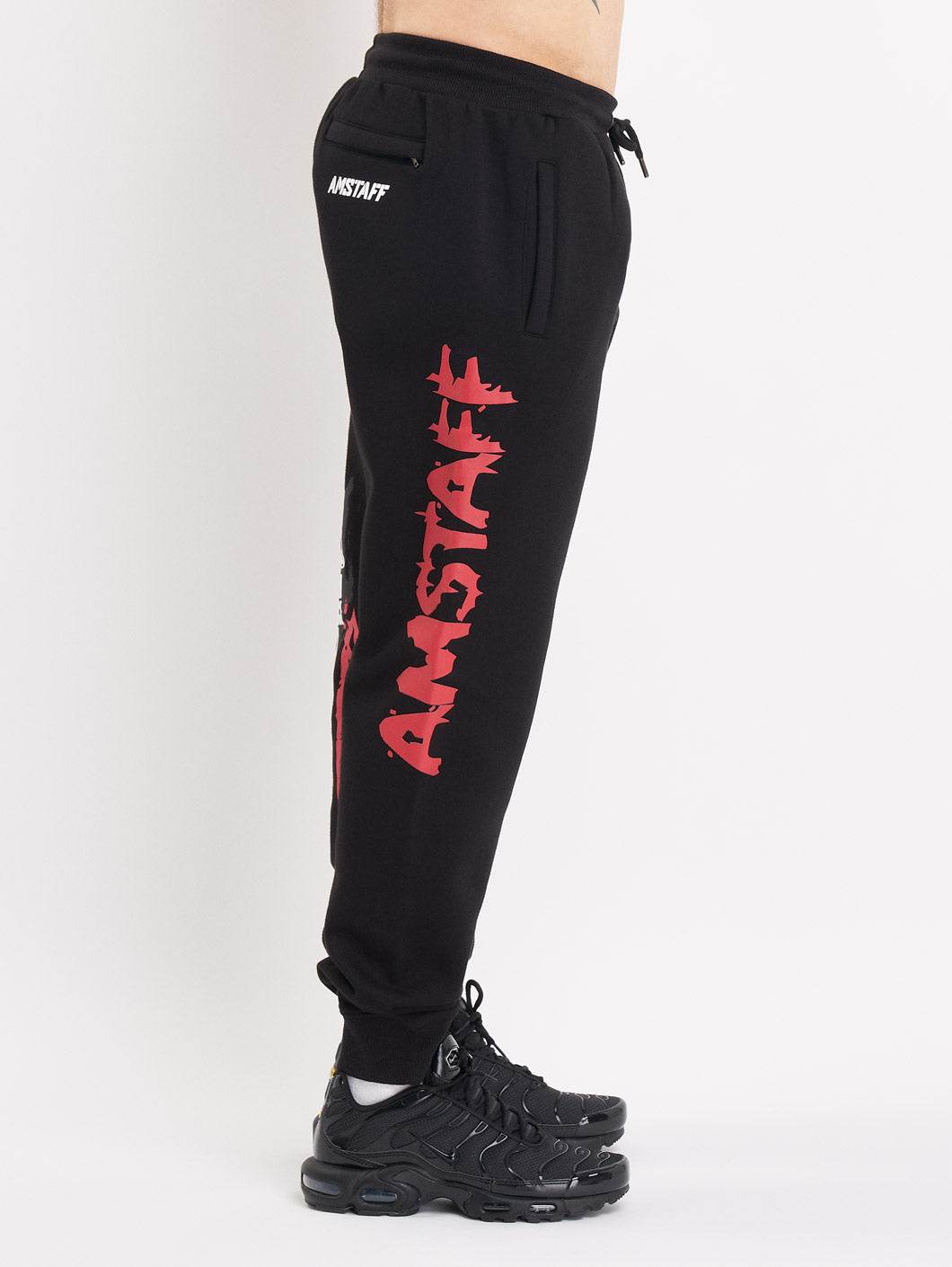 Amstaff Cyrak Sweatpants Black - Amstaff Wear