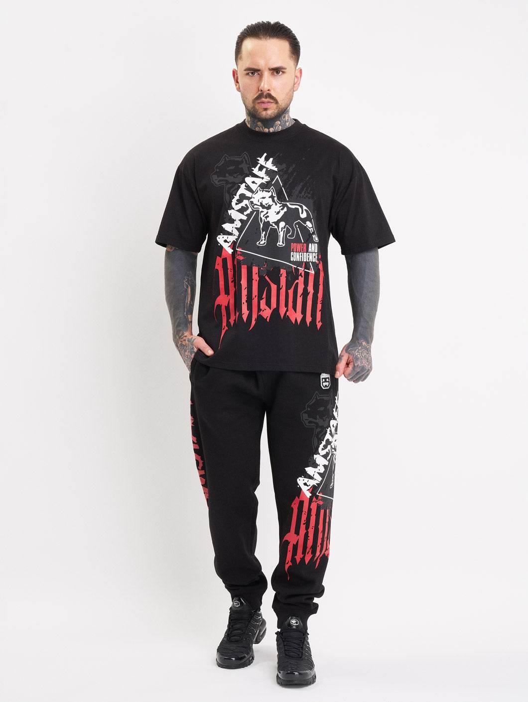 Amstaff Cyrak Sweatpants Black - Amstaff Wear