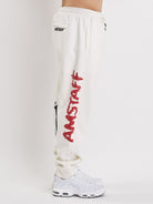 Amstaff Cyrak Sweatpants White - Amstaff Wear