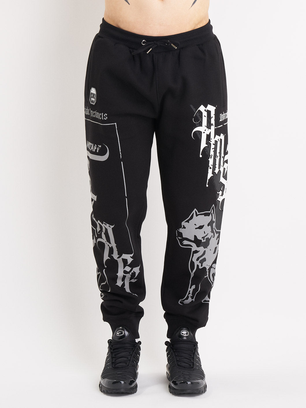 Amstaff Ashur Sweatpants Black - Amstaff Wear