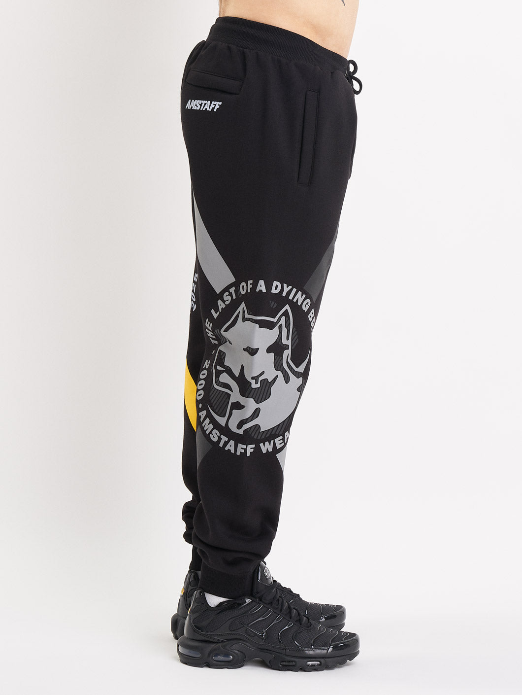 Amstaff Tyce Sweatpants Black - Amstaff Wear