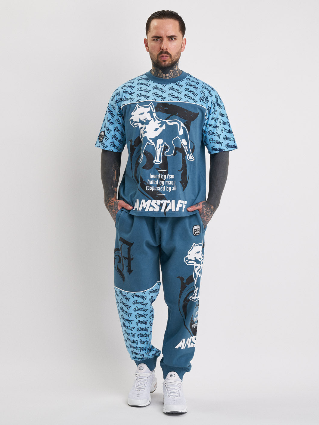 Amstaff Varek Sweatpants Blue - Amstaff Wear