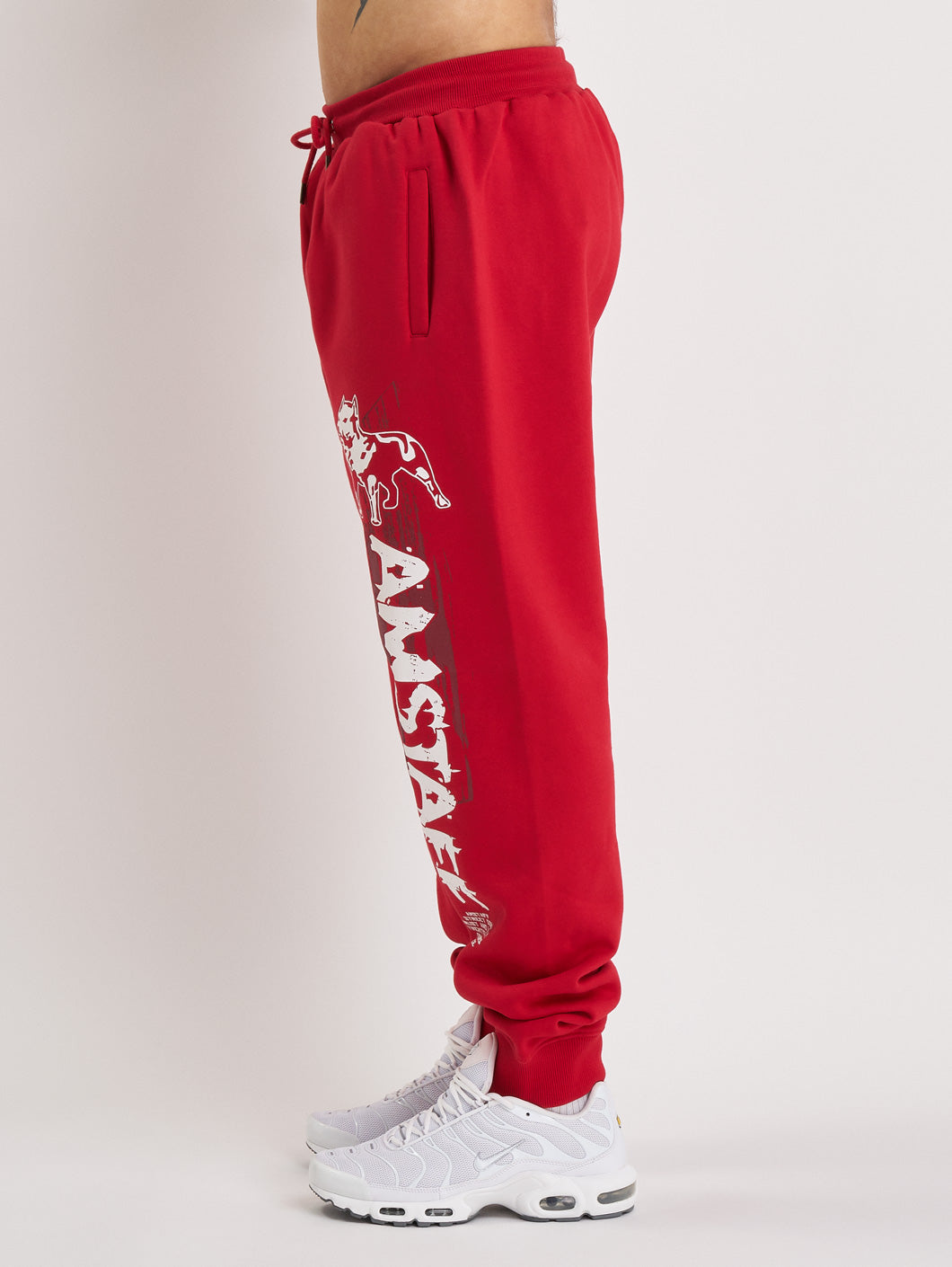 Amstaff Narek Sweatpants Red - Amstaff Wear