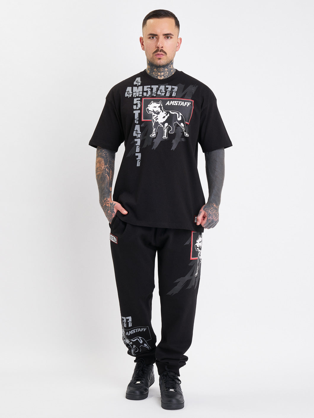 Amstaff Tiko T-Shirt Black - Amstaff Wear