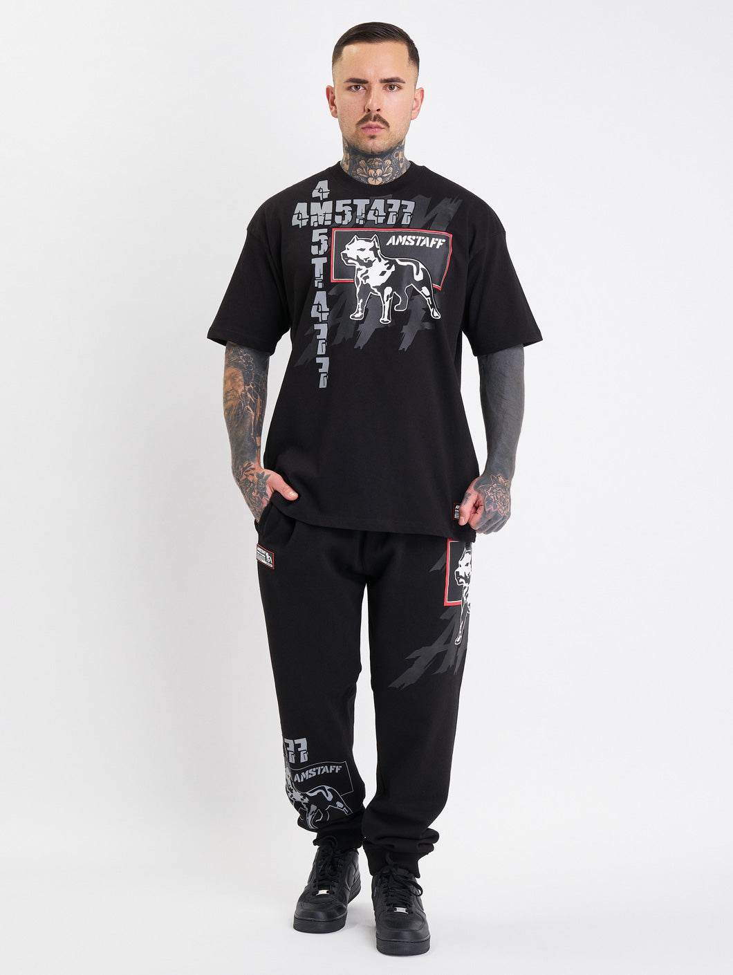 Amstaff Tiko T-Shirt Black - Amstaff Wear