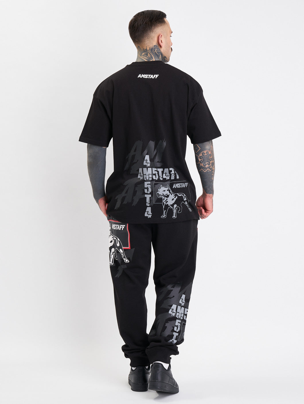 Amstaff Tiko T-Shirt Black - Amstaff Wear