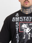 Amstaff Tiko T-Shirt Black - Amstaff Wear