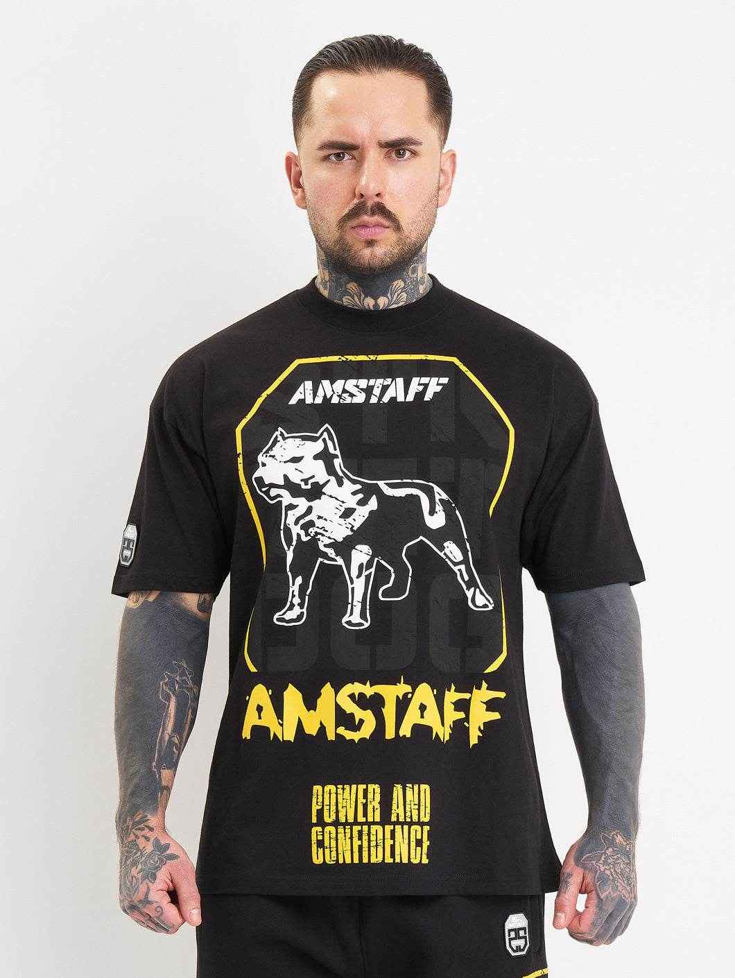 Amstaff Solinor T-Shirt Black - Amstaff Wear