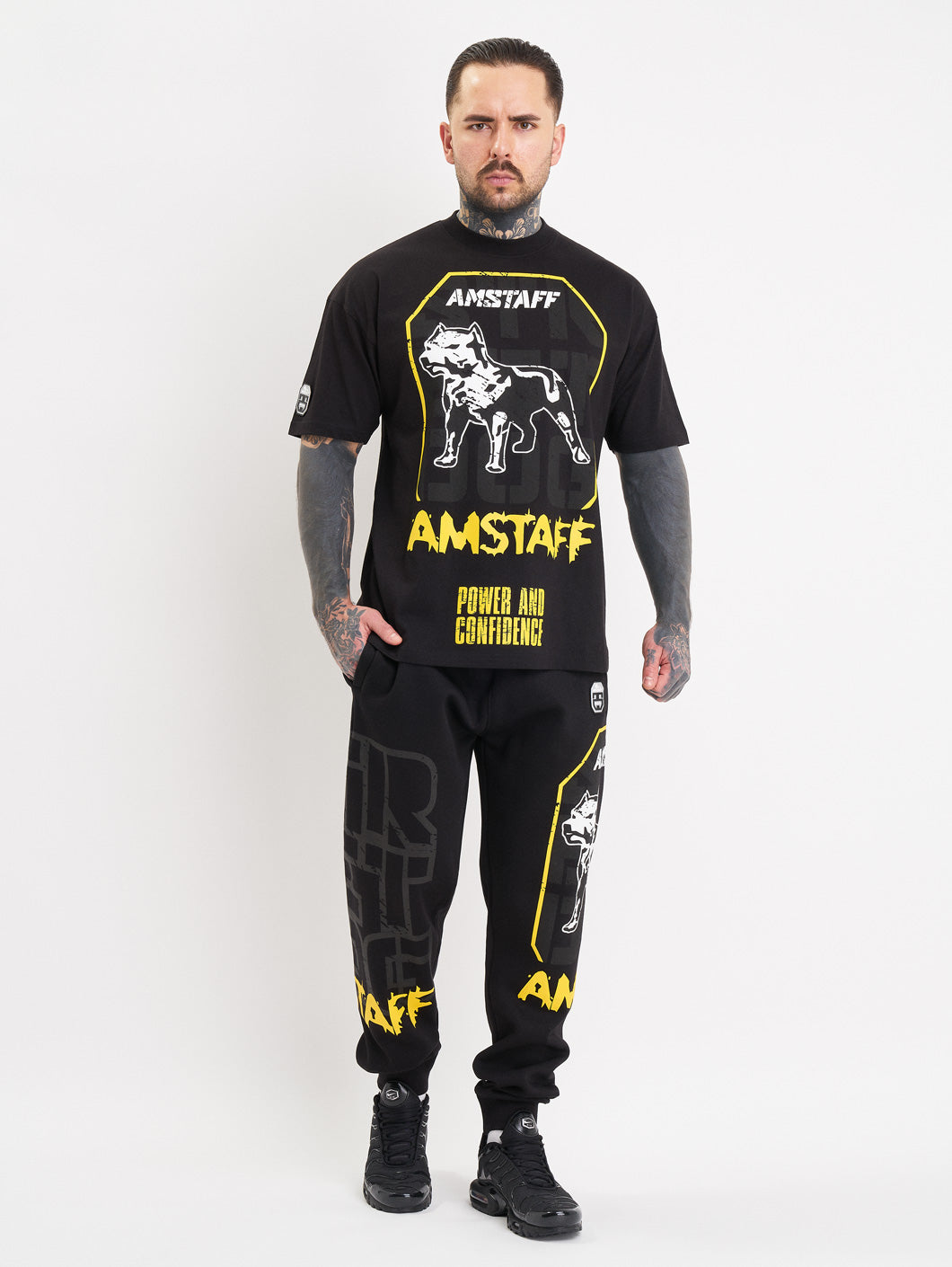 Amstaff Solinor T-Shirt Black - Amstaff Wear