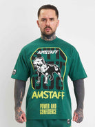 Amstaff Solinor T-Shirt Green - Amstaff Wear