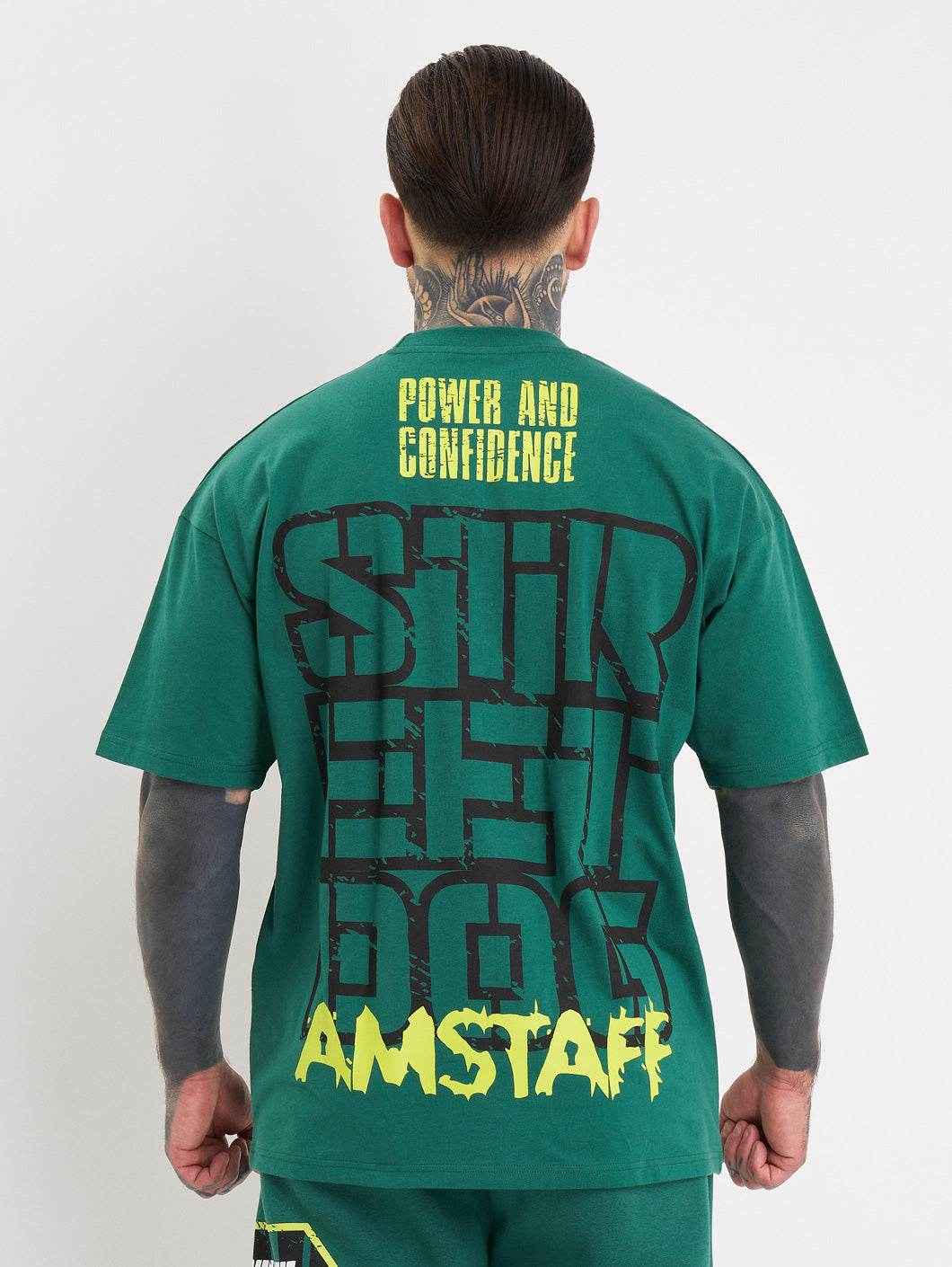 Amstaff Solinor T-Shirt Green - Amstaff Wear