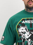 Amstaff Solinor T-Shirt Green - Amstaff Wear