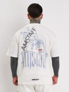 Amstaff Cyrak T-Shirt White - Amstaff Wear