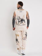 Amstaff Kaldar Tanktop Creamwood - Amstaff Wear