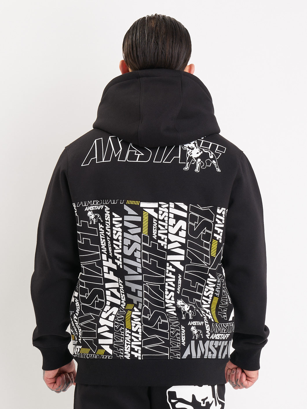 Amstaff Talis Ziphoodie Black - Amstaff Wear