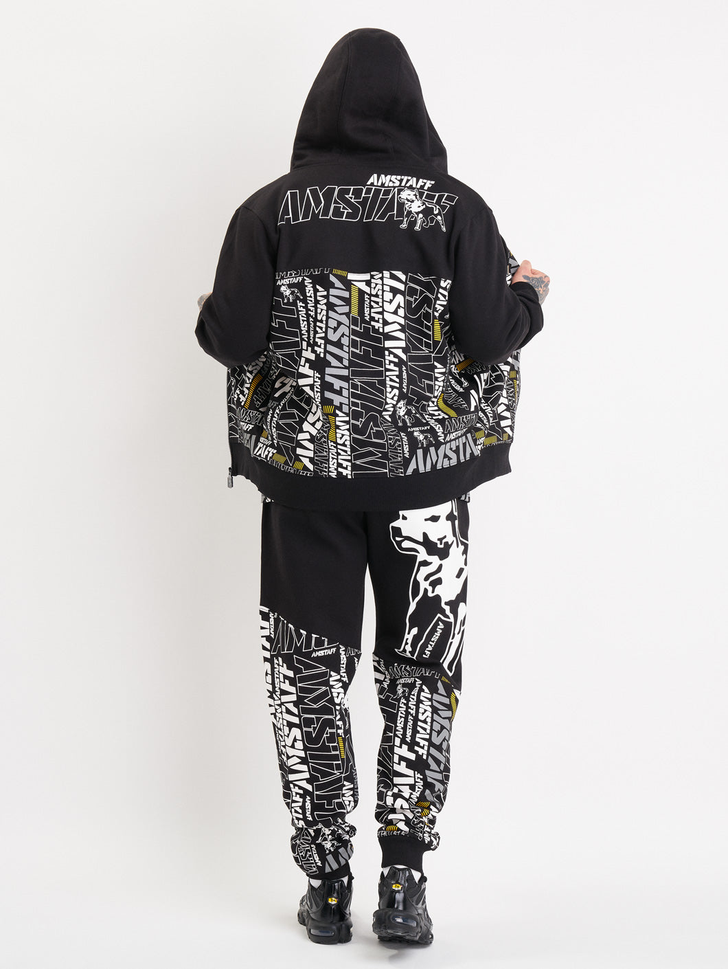 Amstaff Talis Ziphoodie Black - Amstaff Wear