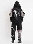Amstaff Varek Ziphoodie Black Grey - Amstaff Wear