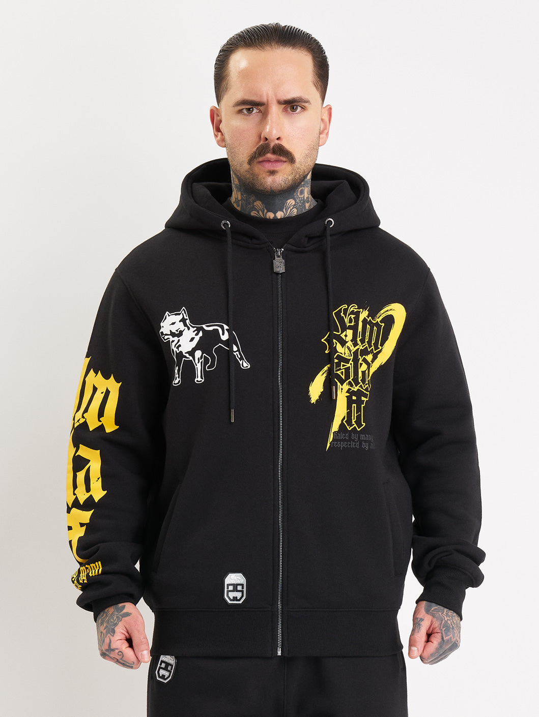 Amstaff Recon Ziphoodie Black
