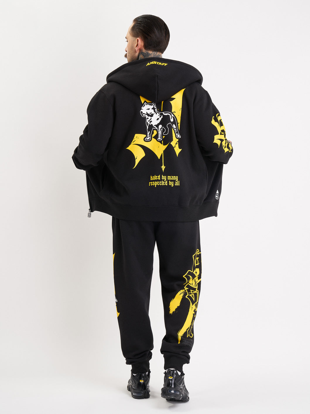 Amstaff Recon Ziphoodie Black