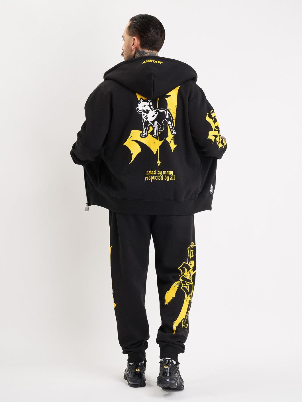 Amstaff Recon Ziphoodie Black - Amstaff Wear