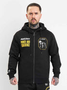 Amstaff Solinor Ziphoodie Black - Amstaff Wear