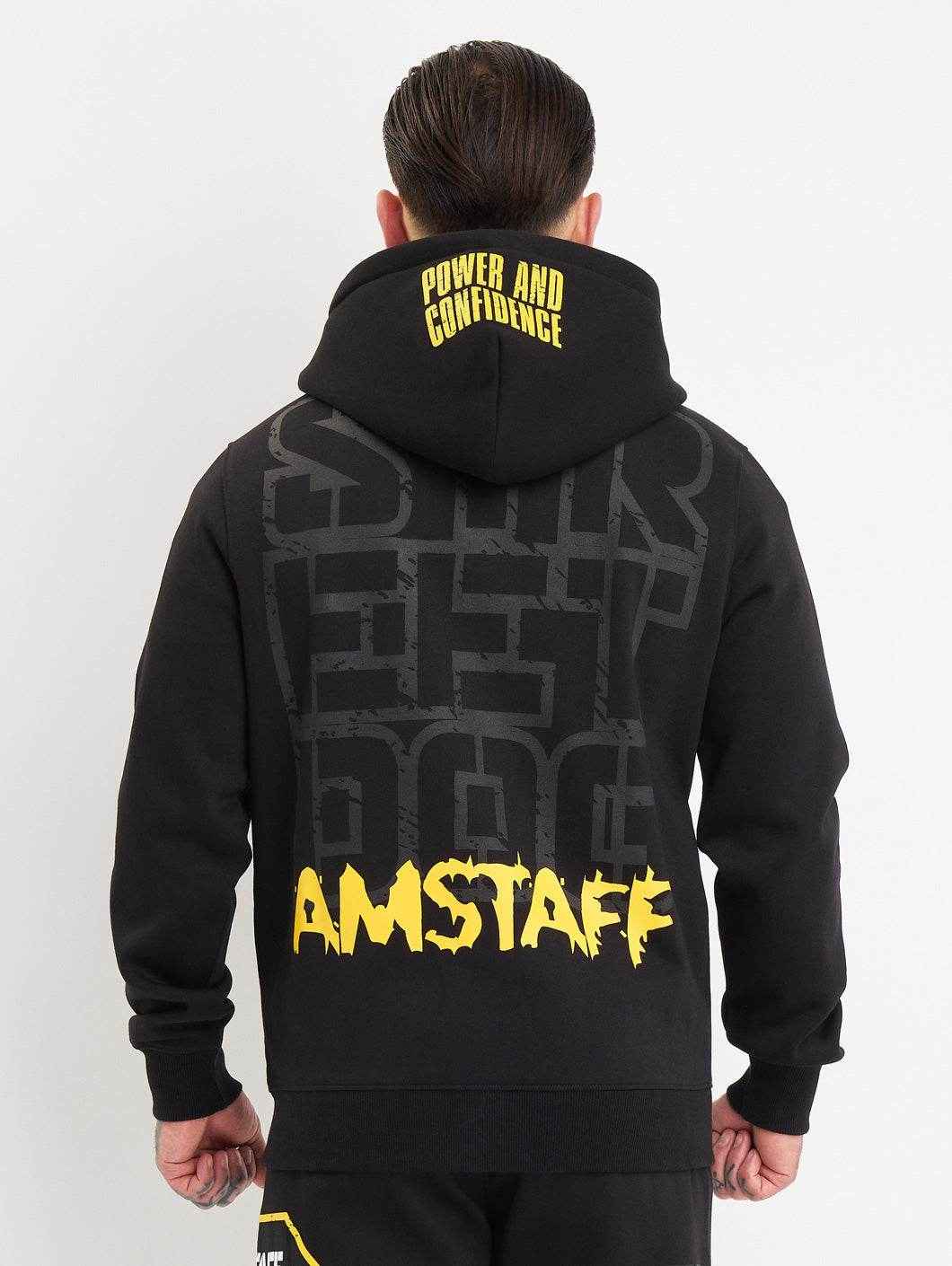 Amstaff Solinor Ziphoodie Black - Amstaff Wear