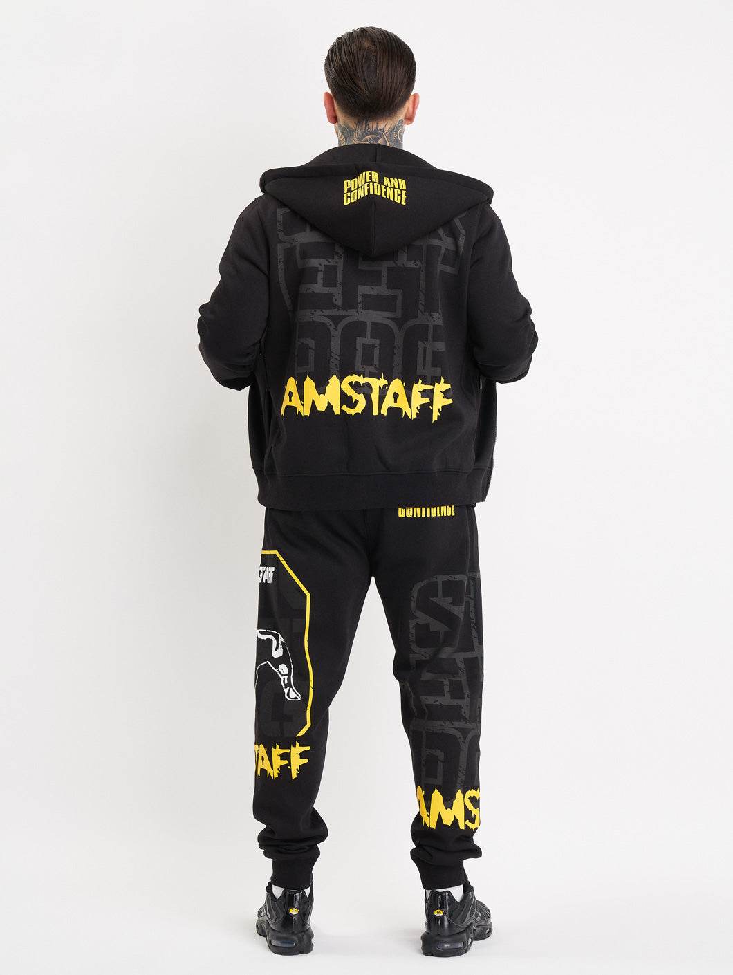 Amstaff Solinor Ziphoodie Black - Amstaff Wear