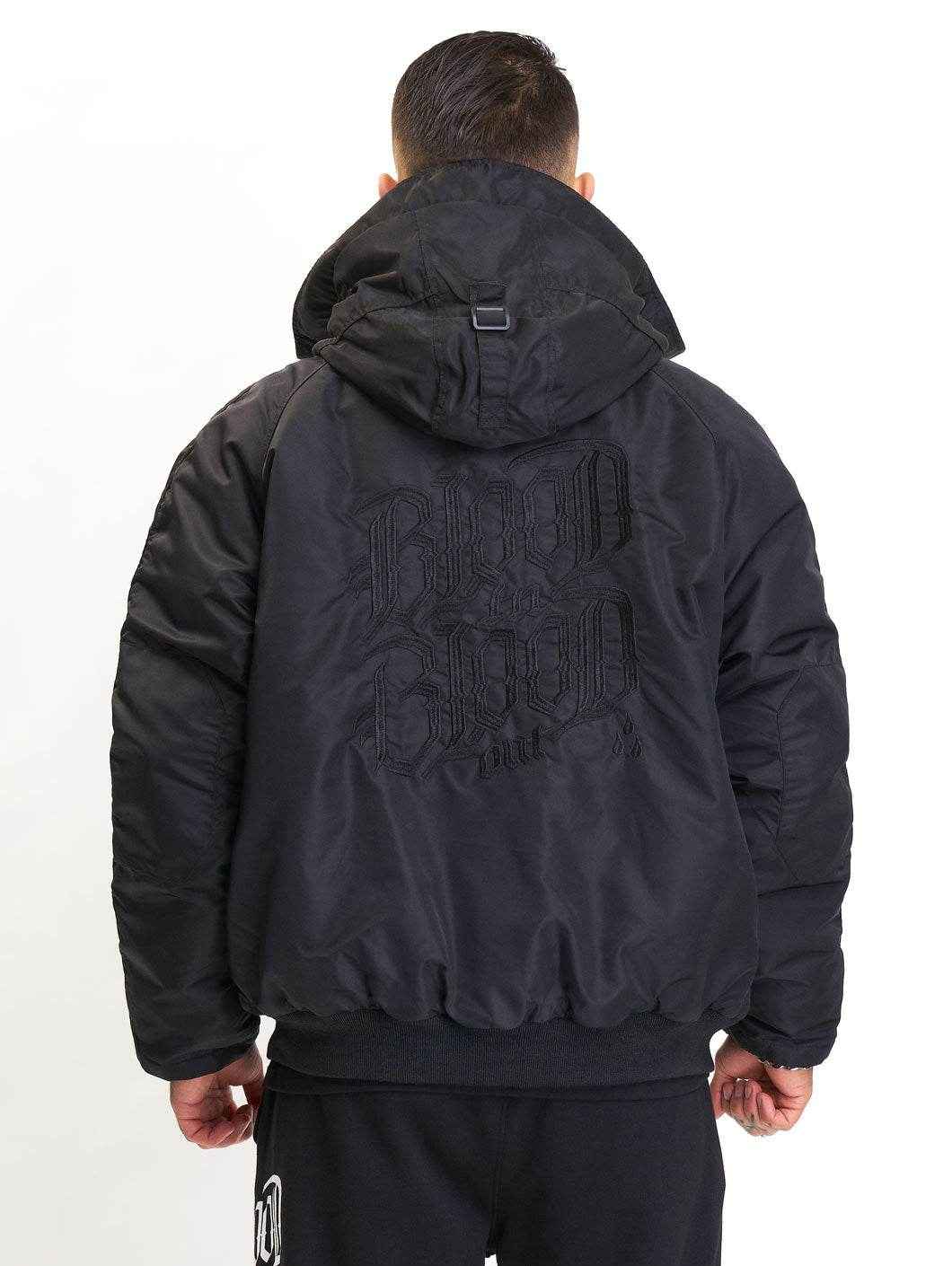 Blood In Blood Out Escudo Winterjacke Black - Amstaff Wear