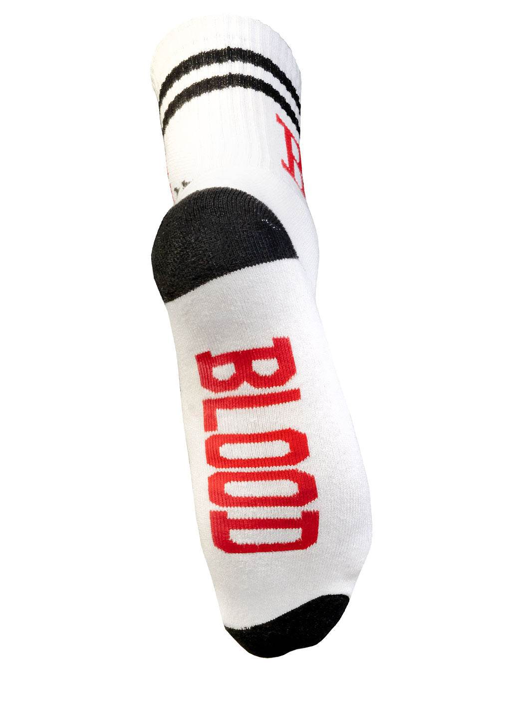 Blood Jerga Socken - 2er Pack weiß - Amstaff Wear