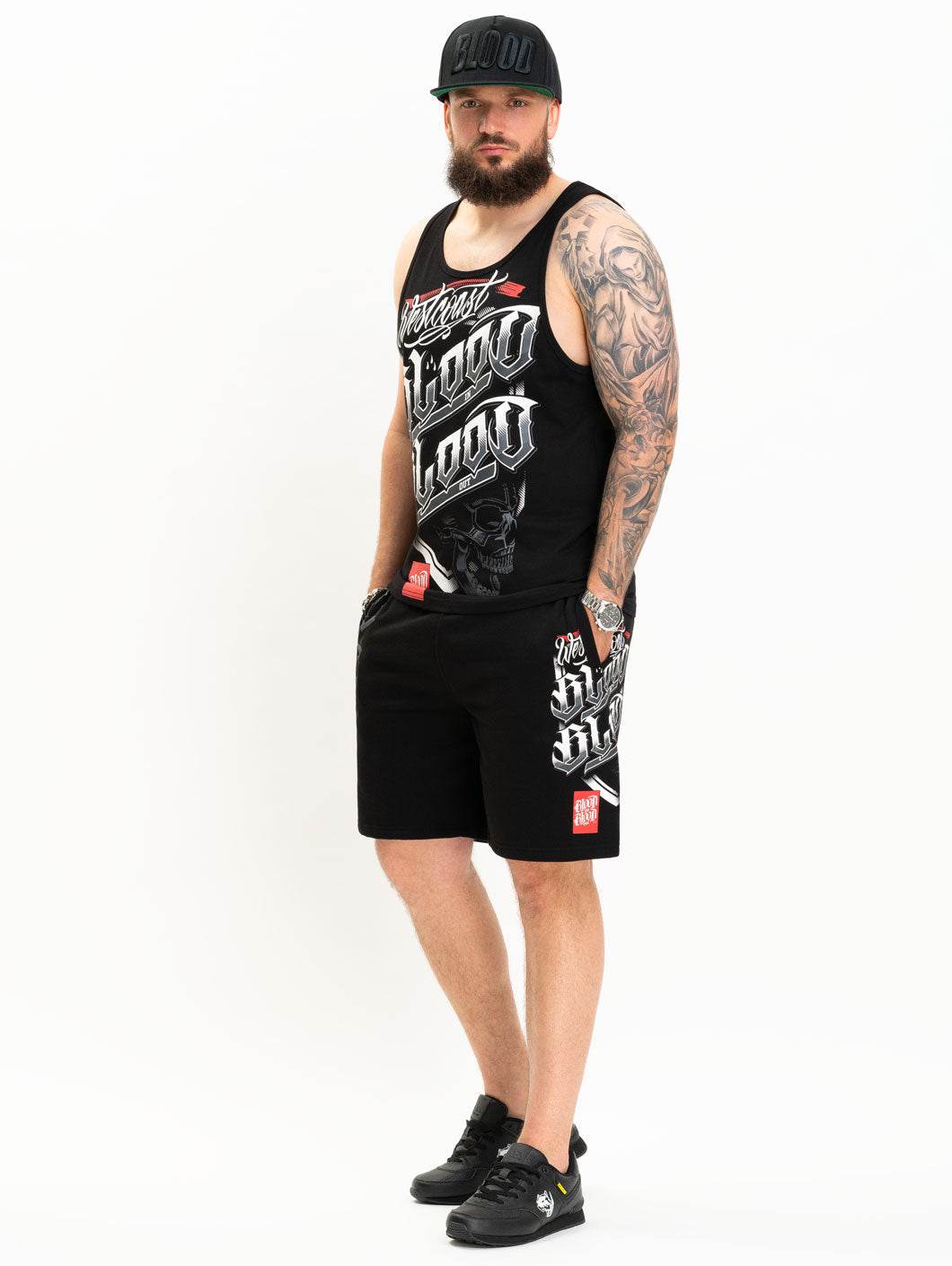 Blood In Blood Out Tatuado Sweatshorts - Amstaff Wear