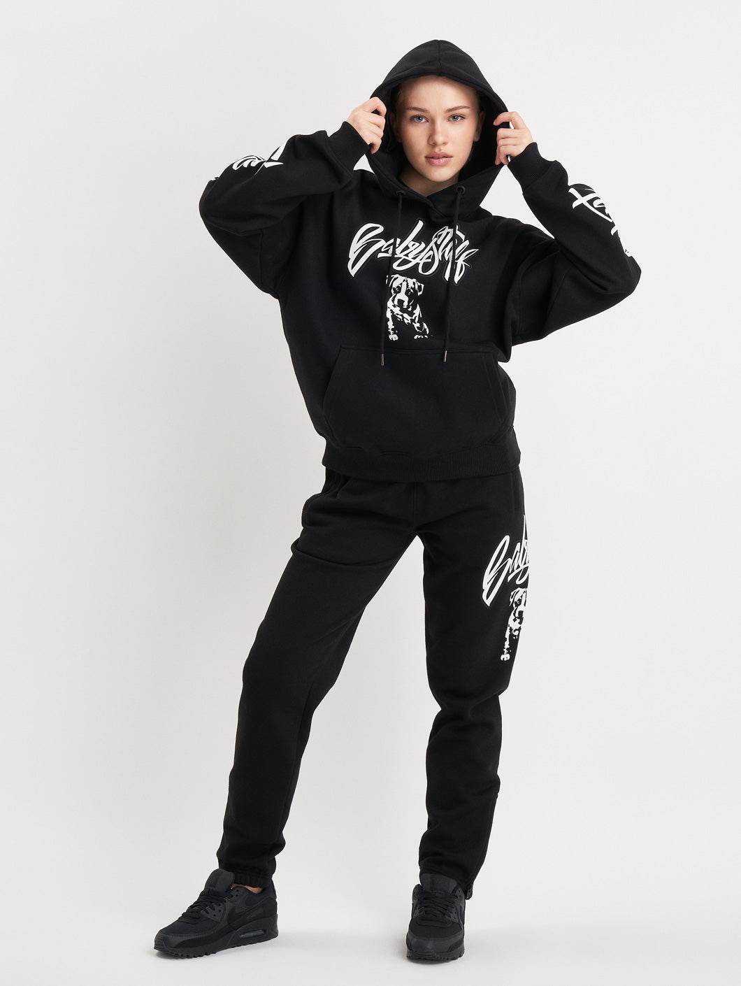 Babystaff Nayeli Hoodie Black - Amstaff Wear