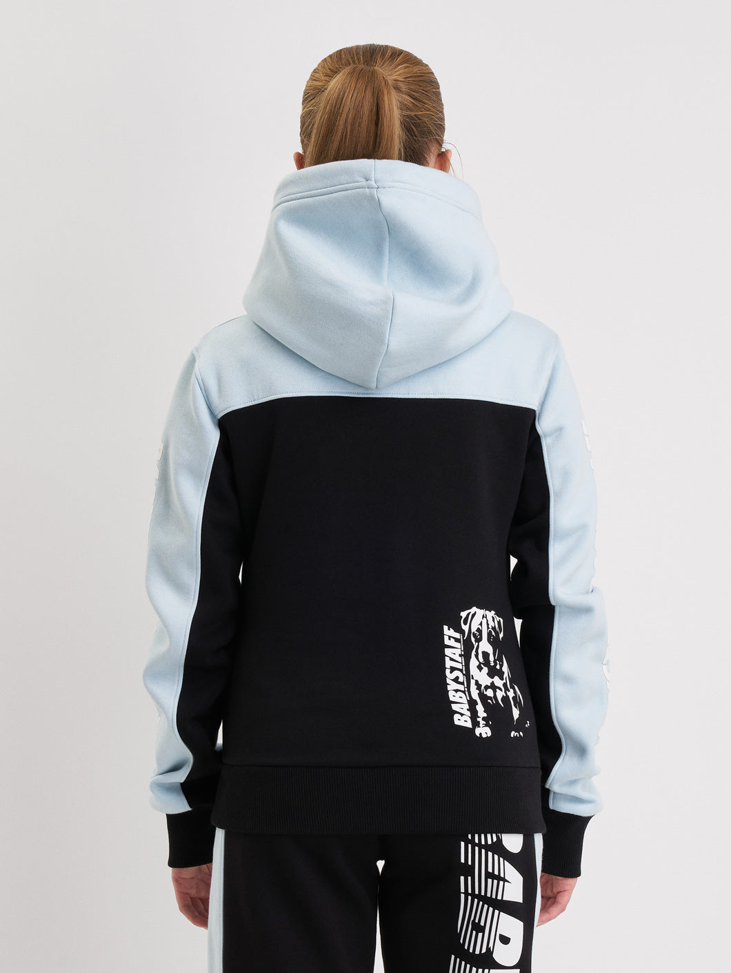 Babystaff Novaris Hoodie  Black Blue - Amstaff Wear