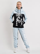Babystaff Novaris Hoodie  Black Blue - Amstaff Wear