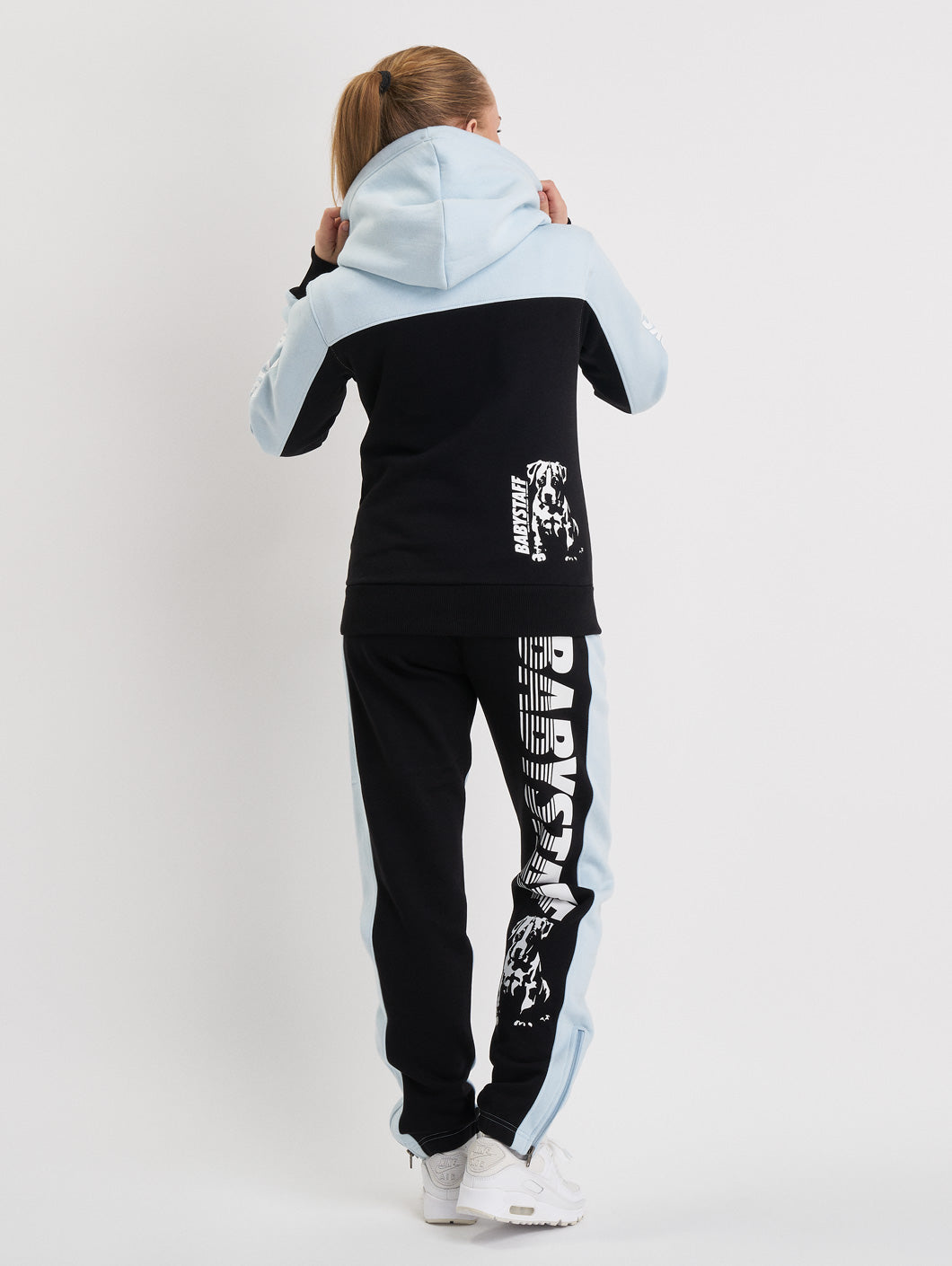 Babystaff Novaris Hoodie  Black Blue - Amstaff Wear