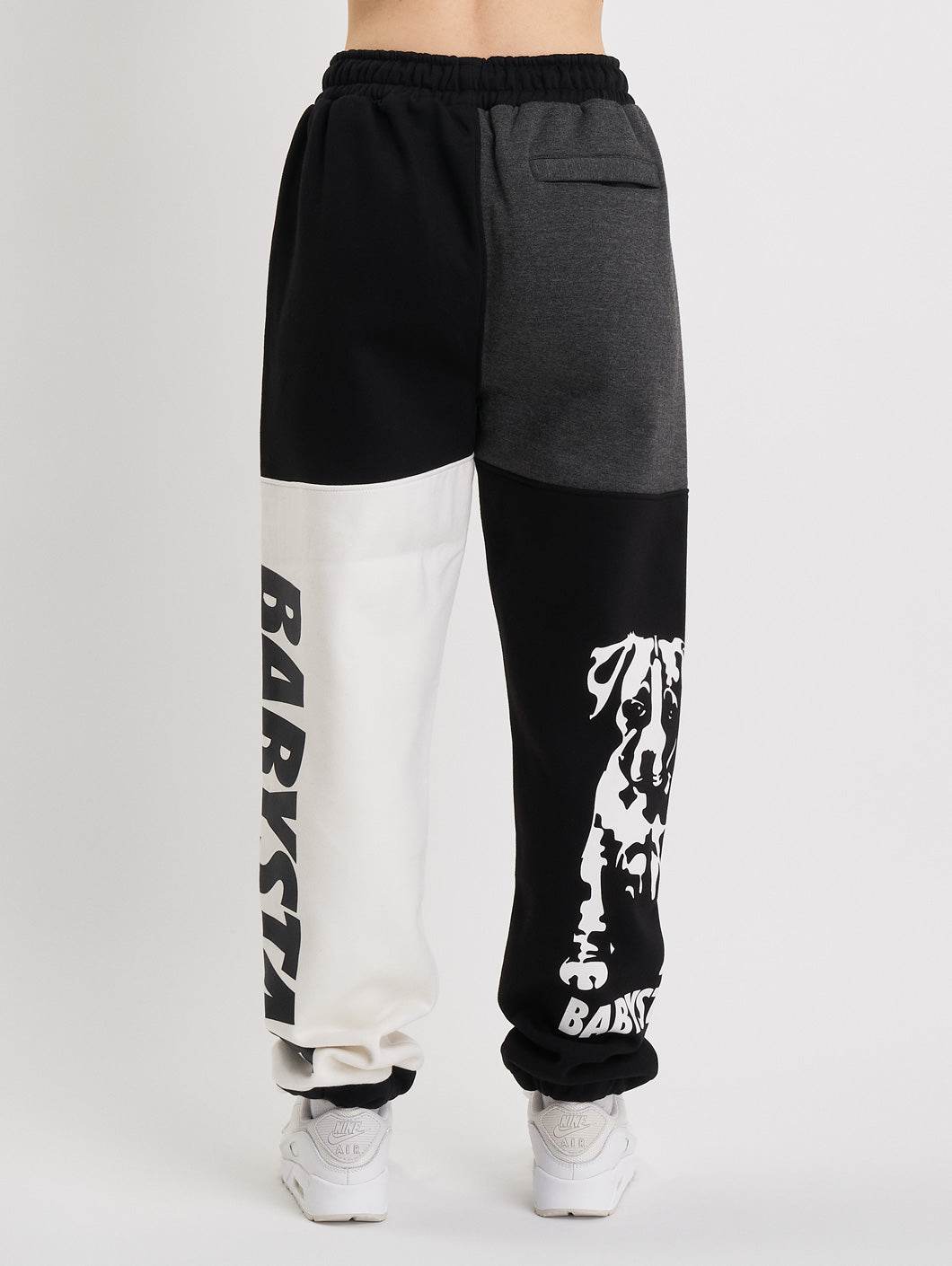 Babystaff Salem Sweatpants Black White - Amstaff Wear