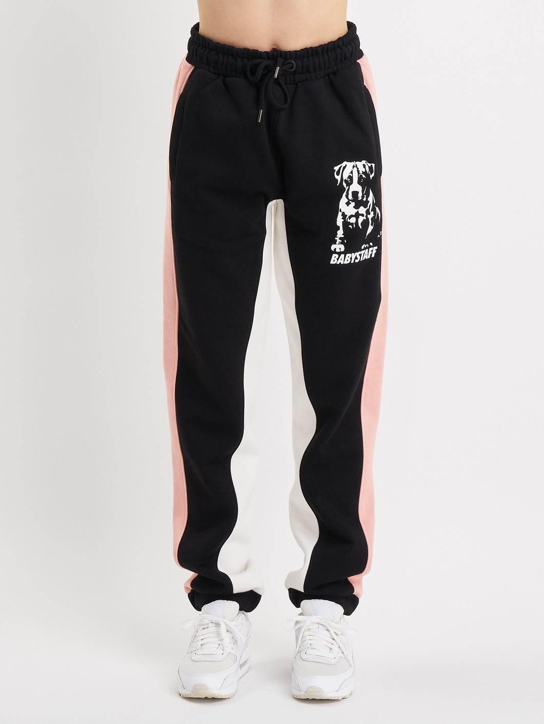 Babystaff Tawani Sweatpants Black Pink - Amstaff Wear