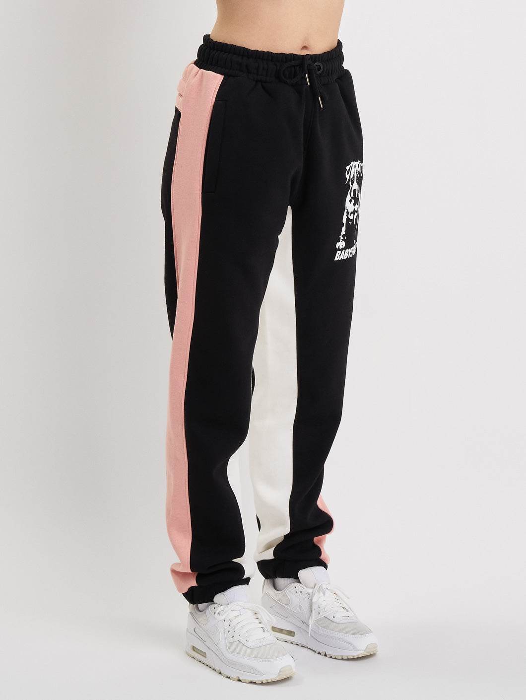 Babystaff Tawani Sweatpants Black Pink - Amstaff Wear
