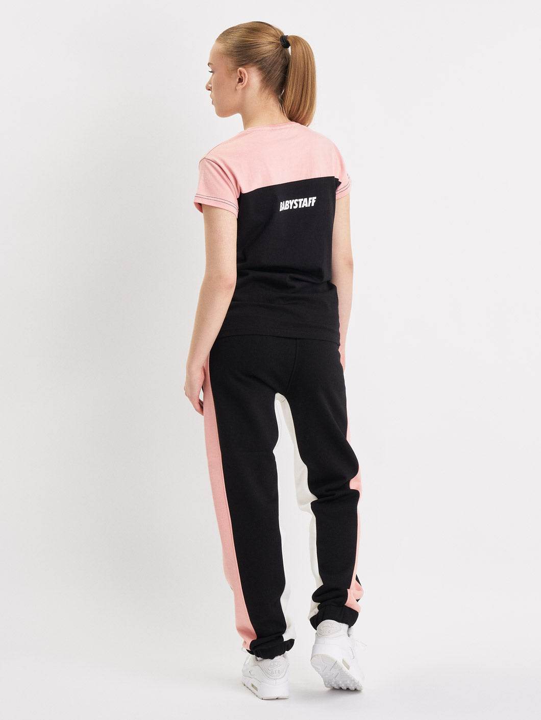 Babystaff Tawani Sweatpants Black Pink - Amstaff Wear