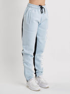 Babystaff Novaris Sweatpants Black Blue - Amstaff Wear