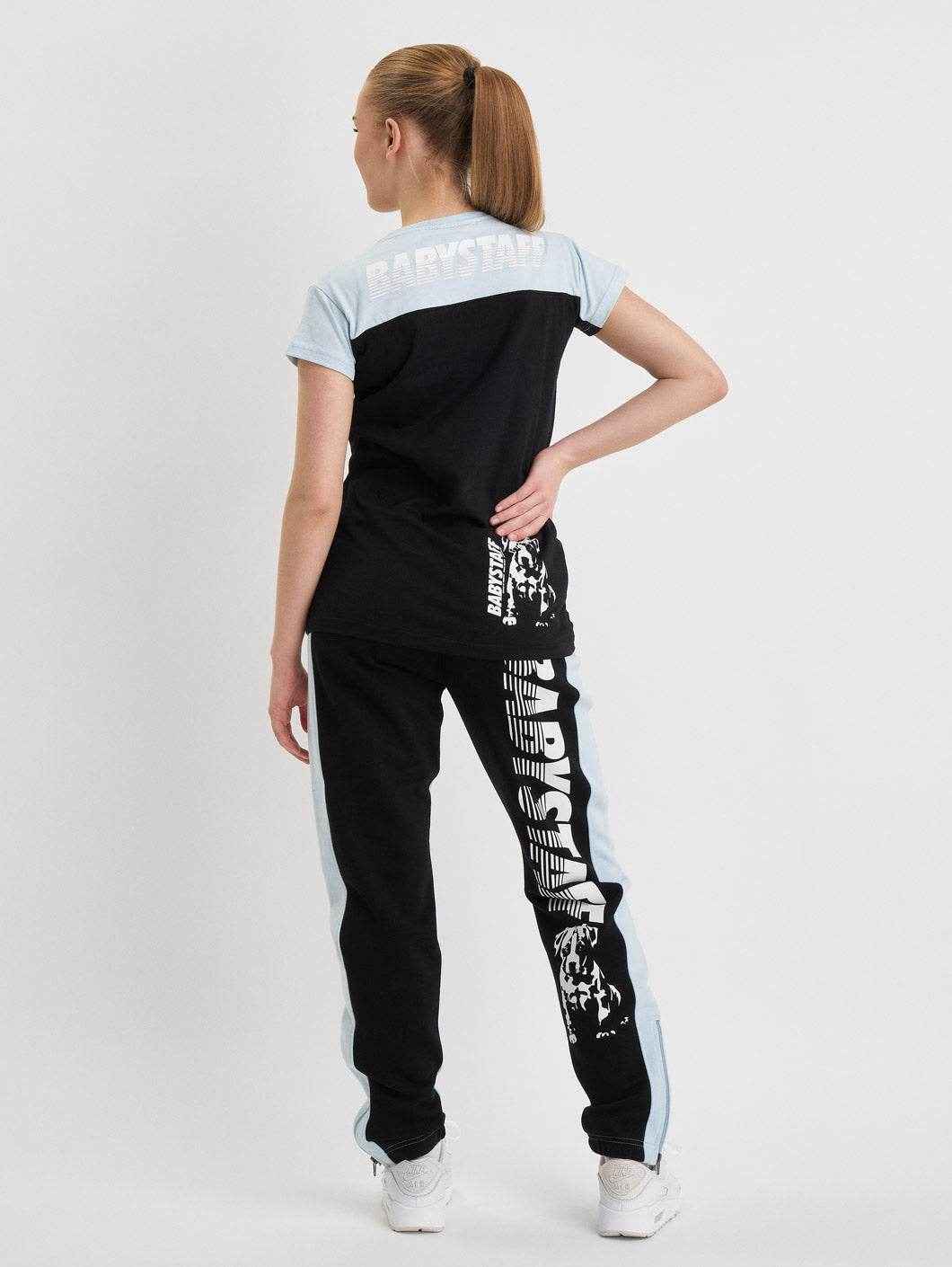 Babystaff Novaris Sweatpants Black Blue - Amstaff Wear