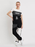Babystaff Salem T-Shirt Black White - Amstaff Wear