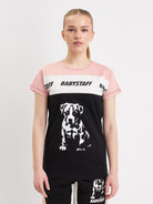 Babystaff Tawani T-Shirt Black Pink - Amstaff Wear