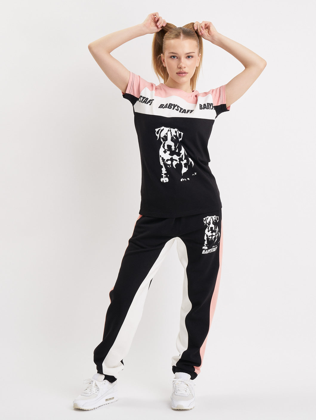 Babystaff Tawani T-Shirt Black Pink