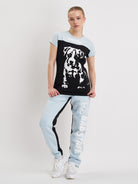 Babystaff Novaris T-Shirt Black Blue - Amstaff Wear